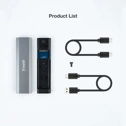 Shura Caja externa para unidad de estado sólido (SSD) Gris M.2 - Imagen 9