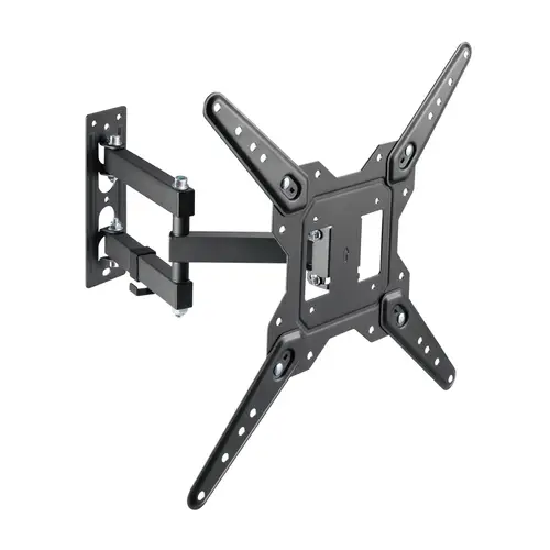 Soporte Eco Giratorio, Inclinable Para Monitor/TV 30kg (3 Pivotes) De 23-55, Negro - Imagen 1