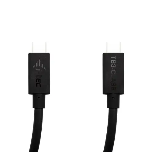 Thunderbolt 3  Class Cable, 40 Gbps, 100W Power Delivery, USB-C Compatible, 150cm - Imagen 1