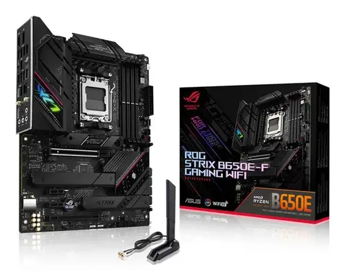 ROG STRIX B650E-F GAMING WIFI AMD B650 Zócalo AM5 ATX - Imagen 1