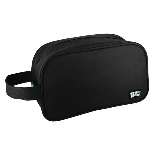 GRAFOPLÁS NECESER CUADRADO BITS&BOBS NEGRO