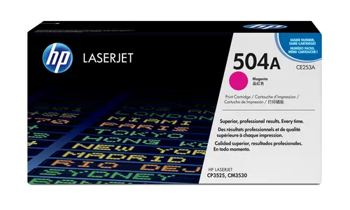 Cartucho de tóner original LaserJet 504A magenta - Imagen 1