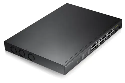 GS1900-24HP Gestionado L2 Gigabit Ethernet (10/100/1000) Energía sobre Ethernet (PoE) Negro - Imagen 4