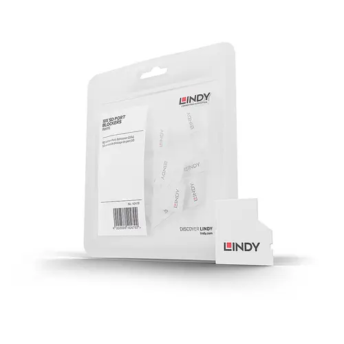 40479 bloqueador de puerto SD card Blanco Acrilonitrilo butadieno estireno (ABS) - Imagen 1