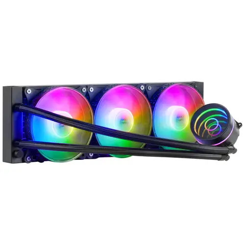 ML-ONE360, Refrigeración Líquida CPU, TDP 550 W, Espejo Infinito, 3 Ventiladores FRGB Silenciosos, Multisocket Universal, Negro - Imagen 1