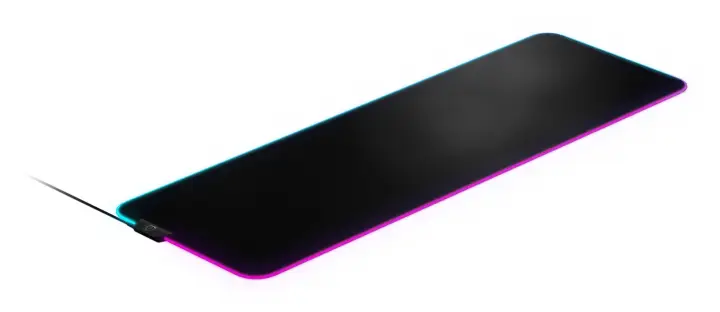 QcK Prism Cloth XL Alfombrilla de ratón para juegos Negro