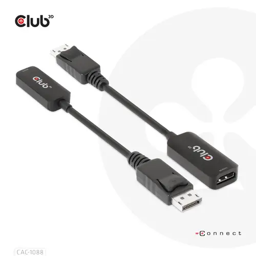Adaptador activo DisplayPort1.4 a HDMI 4K120Hz/8K60Hz HDR M/H - Imagen 8