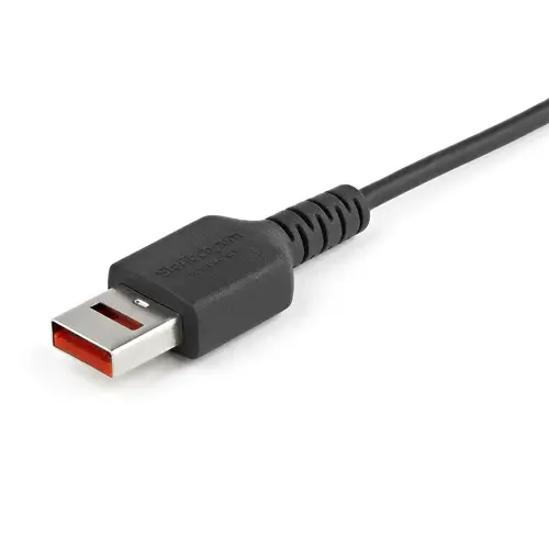 Cable de 1m Adaptador Bloqueador USB de Datos  Adaptador USB a Micro USB de Carga Segura  Micro USBC Solo de Carga para Tablet o Teléfono Móvil  Protector de Bloqueo de Datos - Imagen 2