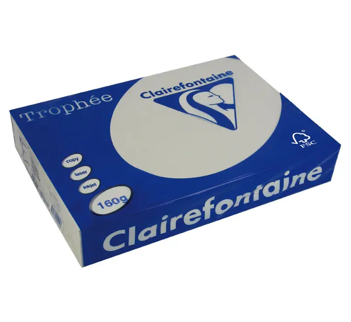 PAQ. 250H PAP. TROPHEE CLF SUAVE A4 160G GR PERLA