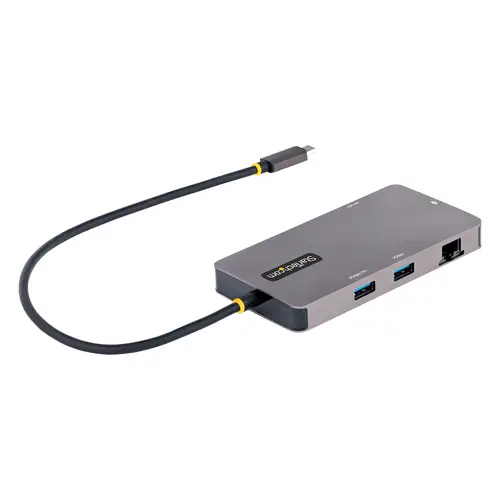 Adaptador Multipuertos USB C 2x HDMI 4K 60Hz, Hub USB-A 3.1 2Pt 5Gbps, PD 100W, GbE, SD/MicroSD, Cable de 30cm, Docking Station USB Tipo C de Viajes para Portátiles - Imagen 2