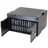 Front of men's Basic Tee in black.