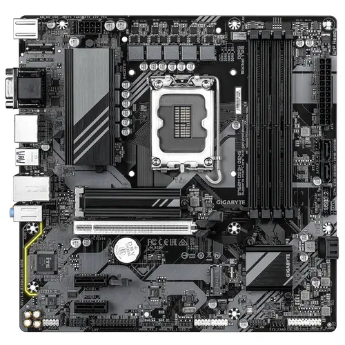 B760M DS3H GEN5 Placa Base  Compatible con CPUs Intel Core 14ª generación, VRM digital de 6+2+1 fases, hasta 5600 MHz DDR5, 2 x M.2 PCIe 4.0, LAN 2.5GbE, USB 3.2 Gen2 - Imagen 2