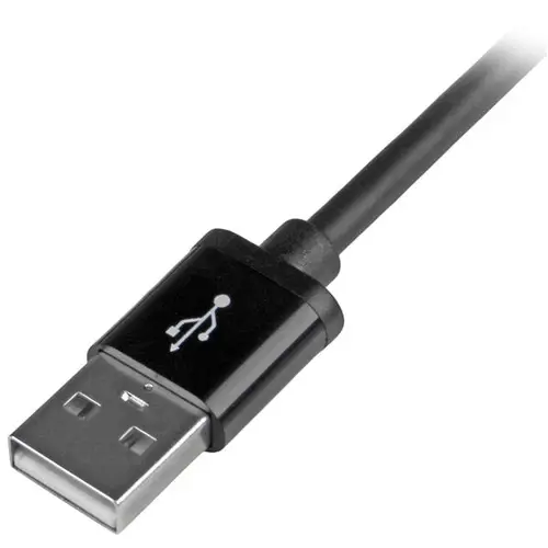 Cable 2m Lightning 8 Pin a USB A 2.0 para Apple iPod iPhone 5 iPad - Negro - Imagen 4