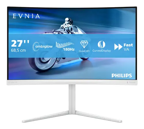 Evnia 5000 27M2C5501/00 pantalla para PC 68,6 cm (27") 2560 x 1440 Pixeles Quad HD LCD Blanco - Imagen 11