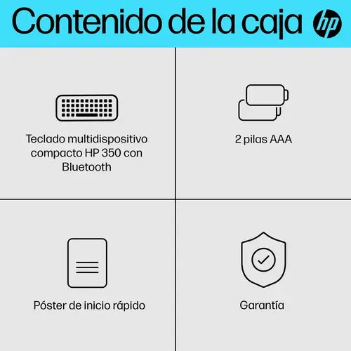 Teclado multidispositivo compacto 350 con Bluetooth - Imagen 5