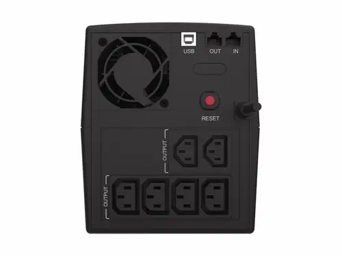ZEUS08E sistema de alimentación ininterrumpida (UPS) Línea interactiva 1,5 kVA 900 W 6 salidas AC - Imagen 2