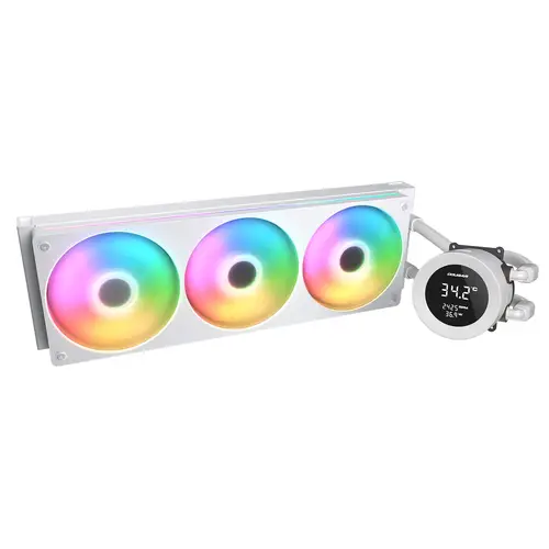 CGR-PSDVARGB-W-360 Procesador Sistema de refrigeración líquida todo en uno 12 cm Blanco - Imagen 2