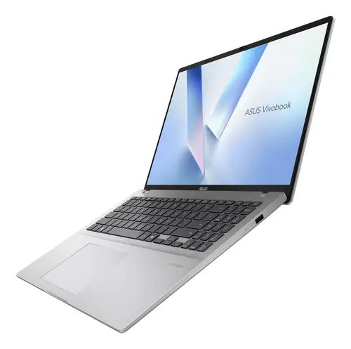 Vivobook 16 X1607CA-MB077 Copilot+ PC Copilot+ PC - Ordenador Portátil " WUXGA (Intel Core Ultra 7 255H, 16GB RAM, 1TB SSD, Arc 140T, Sin Sistema Operativo) Plata Fría - Teclado QWERTY español - Imagen 6