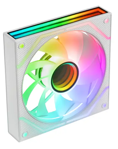 MF3DPROX2RW sistema de refrigeración para ordenador Carcasa del ordenador Ventilador 12 cm Blanco - Imagen 3
