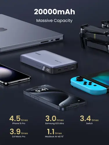 25188 batería externa 20000 mAh Gris - Imagen 6