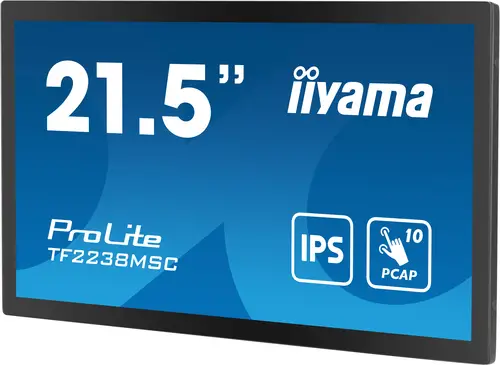 TF2238MSC-B1 pantalla de señalización Pizarra de caballete digital 55,9 cm (22") LED 600 cd / m² Full HD Negro Pantalla táctil - Imagen 6
