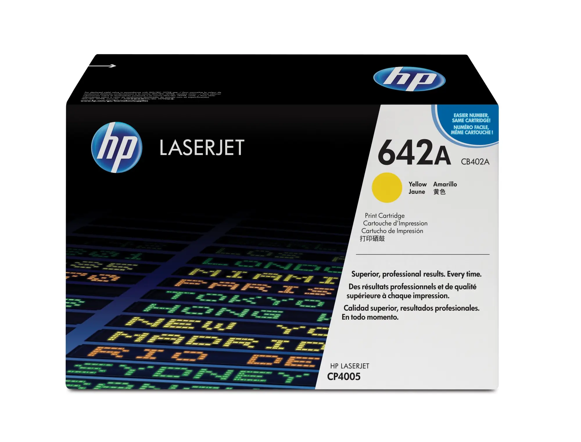 642A Yellow Original LaserJet Toner Cartridge cartucho de tóner 1 pieza(s) Amarillo