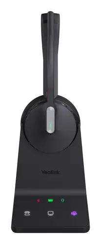 WH64 Dual Teams Auriculares Inalámbrico Diadema Oficina/Centro de llamadas USB Tipo C Bluetooth Negro - Imagen 2