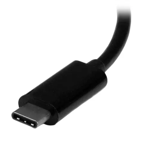 Adaptador USB-C de Vídeo Multipuertos - 3en1 - 4K 30Hz - Negro - Imagen 2