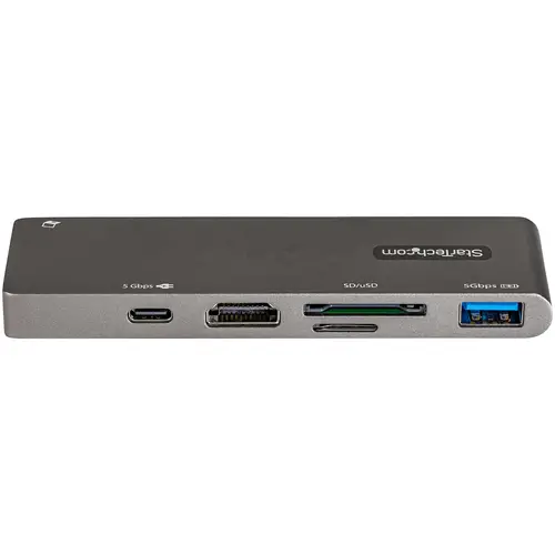 Adaptador Multipuertos USB C para MacBook Pro/Air - Docking Station USB Tipo C a HDMI 4K - con PD de 100W Pass-through - Lector de Tarjetas SD MicroSD - Hub Ladrón USB 3.0 de 2 Puertos - Imagen 5