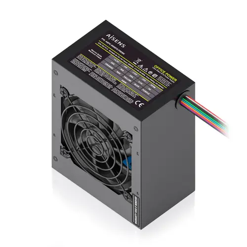 Fuente Alimentacion SFX 500W con Cable de Alimentacion OEM, Negra - Imagen 2