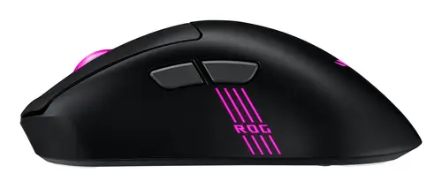 ROG Keris II Origin BLK ratón Juego mano derecha RF Wireless + Bluetooth + USB Type-A Óptico 42000 DPI - Imagen 5