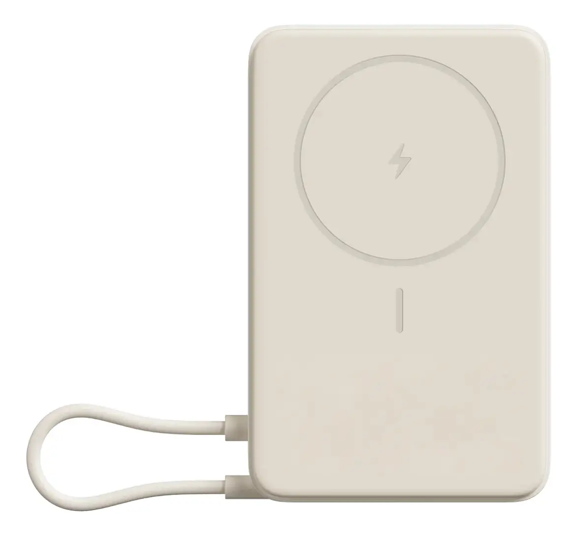 BHR08PBGL batería externa Ión de litio 5900 mAh Cargador inalámbrico Beige