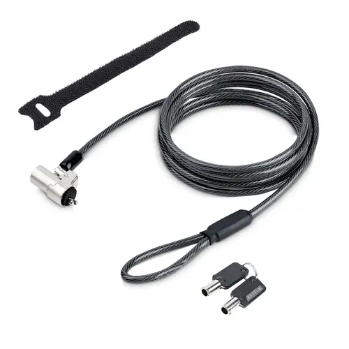 NBLWK-LAPTOP-LOCK cable antirrobo Negro, Plata 2 m - Imagen 6