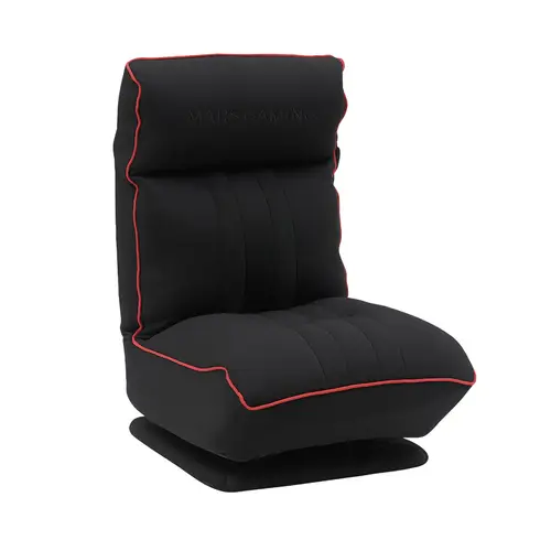 MGC-THRONE, Sofá Gaming Ergonómico, Base con Rotación 360°, Respaldo y Reposacabezas Ajustables, Espuma de Alta Densidad, Diseño Versátil Plegable, Sofá PC con Estructura Robusta, Rojo - Imagen 1
