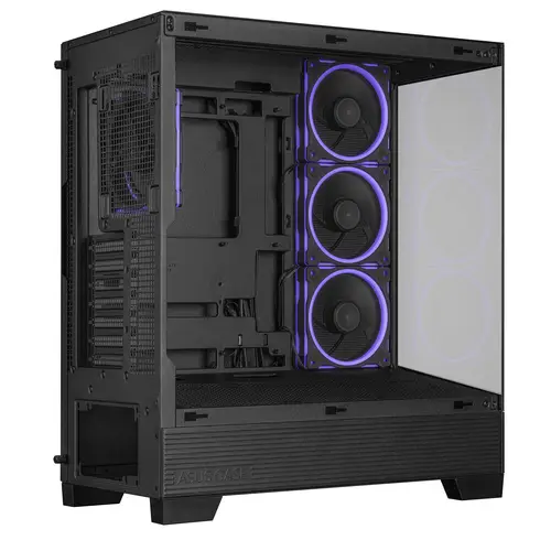 A31 Plus TG ARGB BLACK Midi Tower Negro - Imagen 5