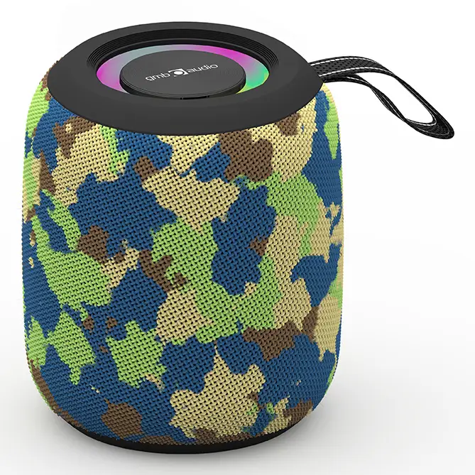 GMB Audio SPK-BT-LED-05-CM altavoz portátil o de fiesta Altavoz monofónico portátil Camuflaje 8 W