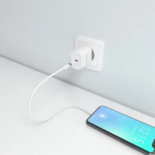 Cargador GaN 30W, 1xUSB-C PD3.0, Blanco - Imagen 5