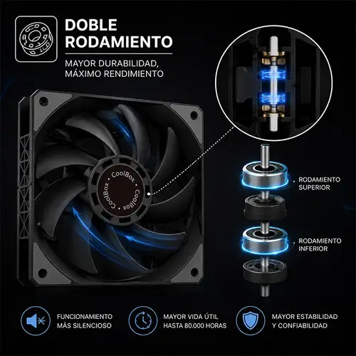 Refrigerador CPU H6 Black - Imagen 6