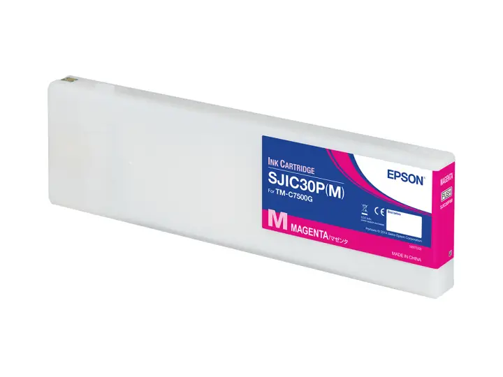 SJIC30P(M): Ink cartridge for ColorWorks C7500G (Magenta)