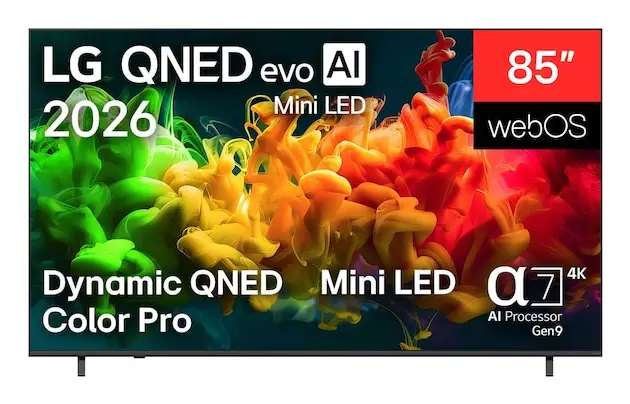 QNED 85QNED81B6A 2,16 m (85") 4K Ultra HD Smart TV Wifi Negro