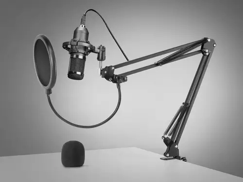 MMICPRO, Micrófono PC USB, Condensador, Ultra-alta Definición Streamings, ASMR, Negro - Imagen 11