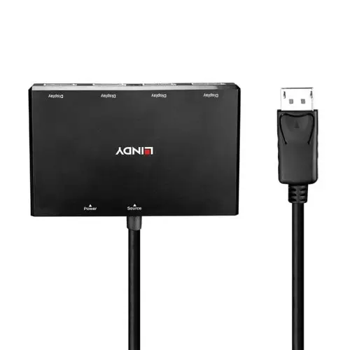 38431 hub de interfaz DisplayPort Negro - Imagen 3