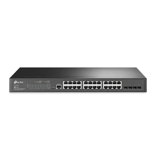 JetStream TL-SG3428 switch Gestionado L2/L3 Gigabit Ethernet (10/100/1000) 1U Negro - Imagen 1