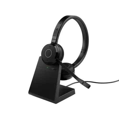 Evolve 65 TE Auriculares Inalámbrico y alámbrico Diadema Oficina/Centro de llamadas USB tipo A Bluetooth Base de carga Negro - Imagen 1