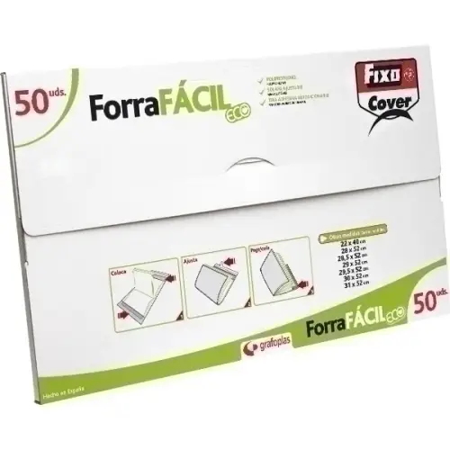 FORRO AJUST.FIXO PP 290x520 - Pack de 50 unidades