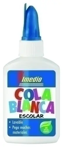 COLA BLANCA IMEDIO ESCOLAR 40 Gr - Pack de 12 unidades