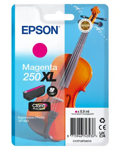 Pack individual de tinta Claria Photo HD 250XL Violin magenta - Imagen 8