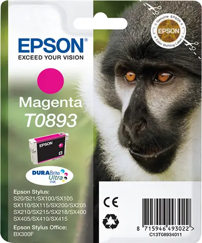 Monkey Cartucho T0893 magenta