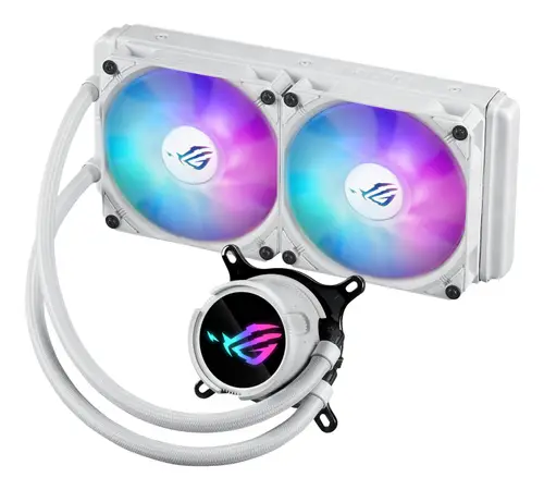 ROG Strix LC III 240 ARGB White Edition Procesador Kit de refrigeración líquida 12 cm Blanco - Imagen 2