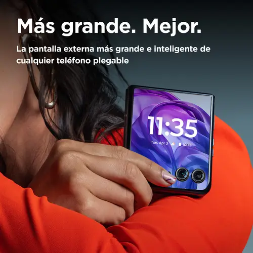 razr 50 Ultra 17,5 cm (6.9") SIM doble Android 14 5G USB Tipo C 12 GB 512 GB 4000 mAh Marina - Imagen 17